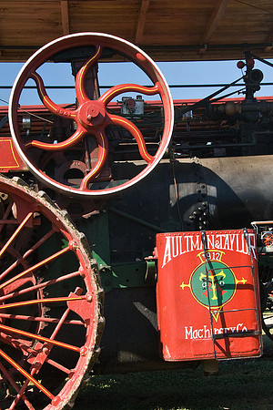 Traction engines at the Williams Grove, PA steam show