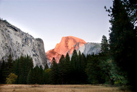 Magic Light on Half Dome