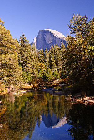 Half Dome and the Merced River