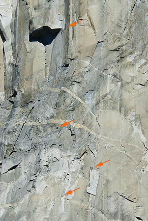 Climbers on El Capitan