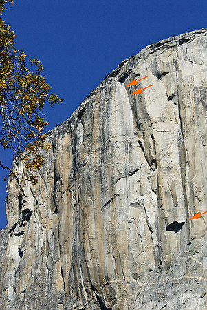 Climbers on El Capitan