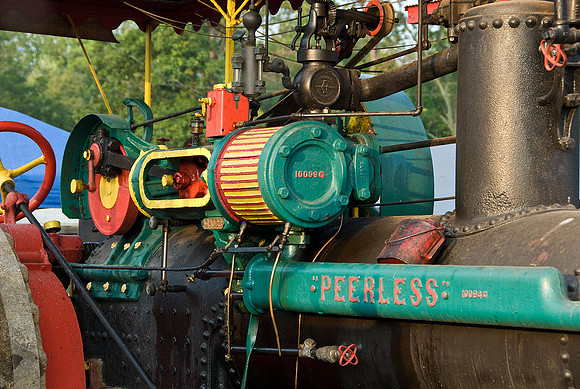 Traction engines at the Williams Grove, PA steam show