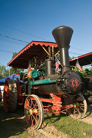 Traction engines at the Williams Grove, PA steam show