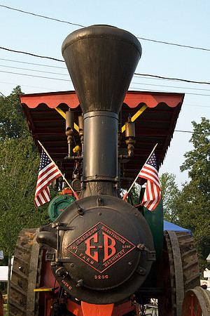 Traction engines at the Williams Grove, PA steam show