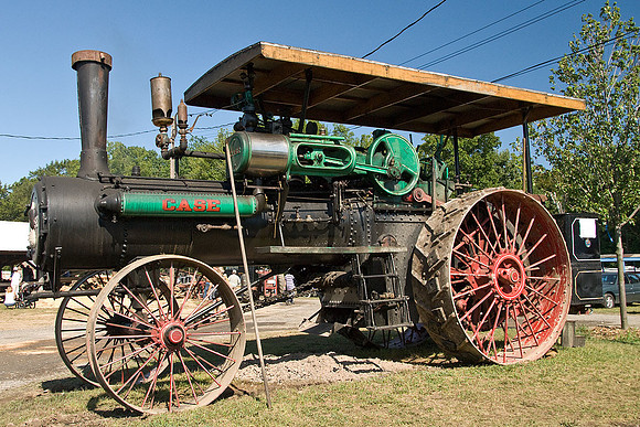 Traction engines at the Williams Grove, PA steam show