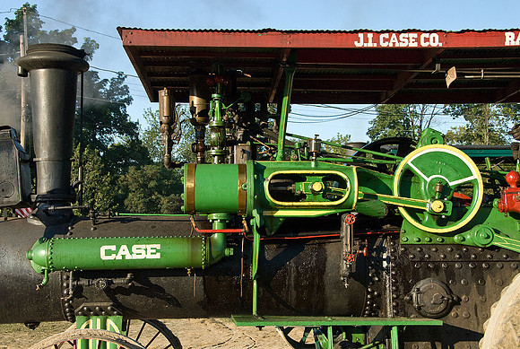Traction engines at the Williams Grove, PA steam show