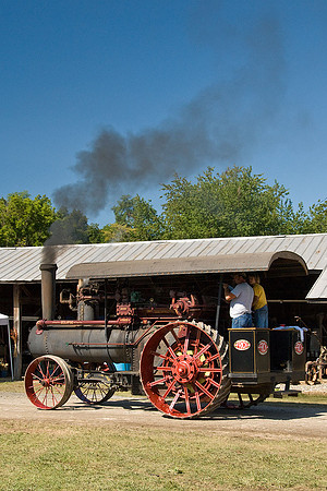 Traction engines at the Williams Grove, PA steam show