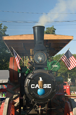 Traction engines at the Williams Grove, PA steam show