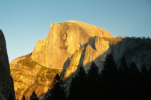 Magic Light on Half Dome