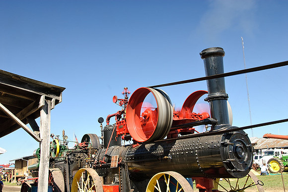 Shingle Mill Powered by Portable Steam Engine
